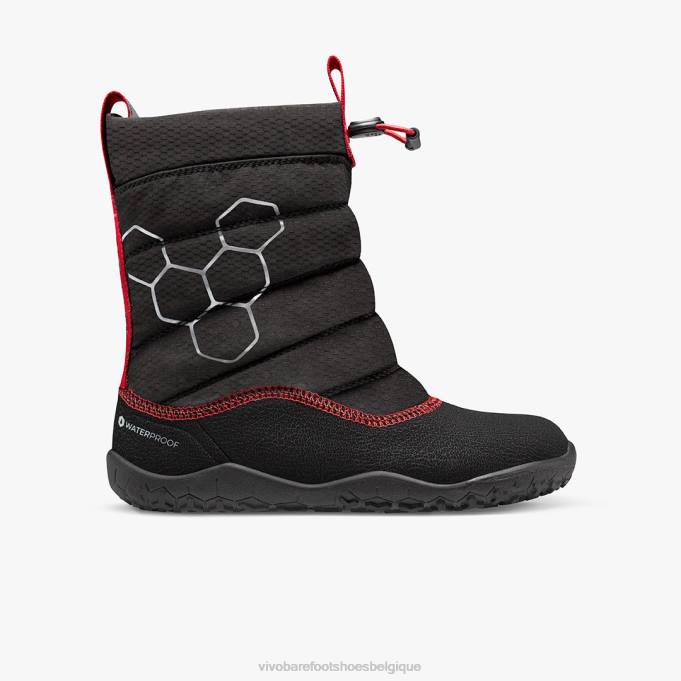 Vivobarefoot enfants lumi enfants B0X2210 obsidienne