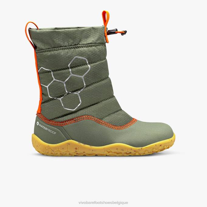 Vivobarefoot enfants lumi enfants B0X2211 vert botanique