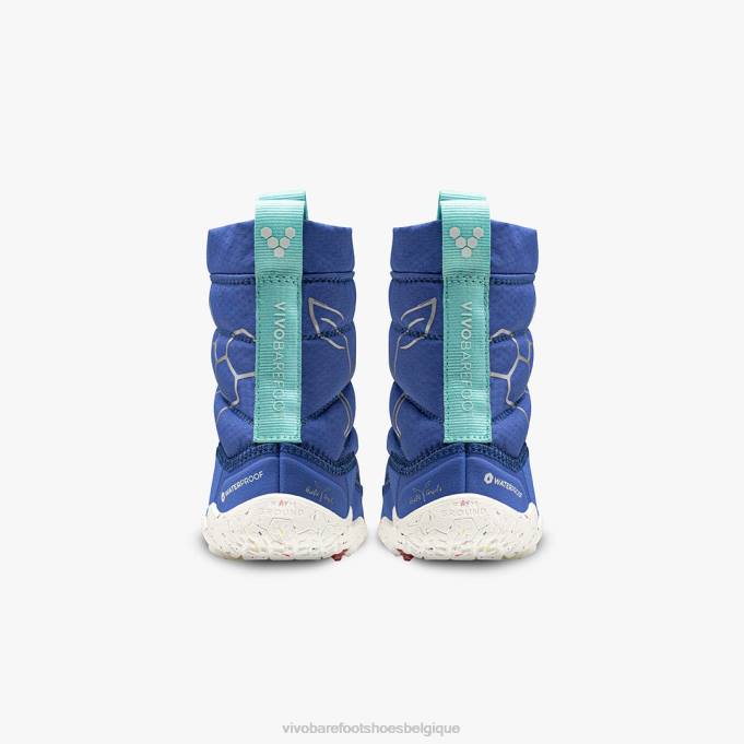 Vivobarefoot lumi x arctic angels tout-petits enfants B0X2214 bleu amparo