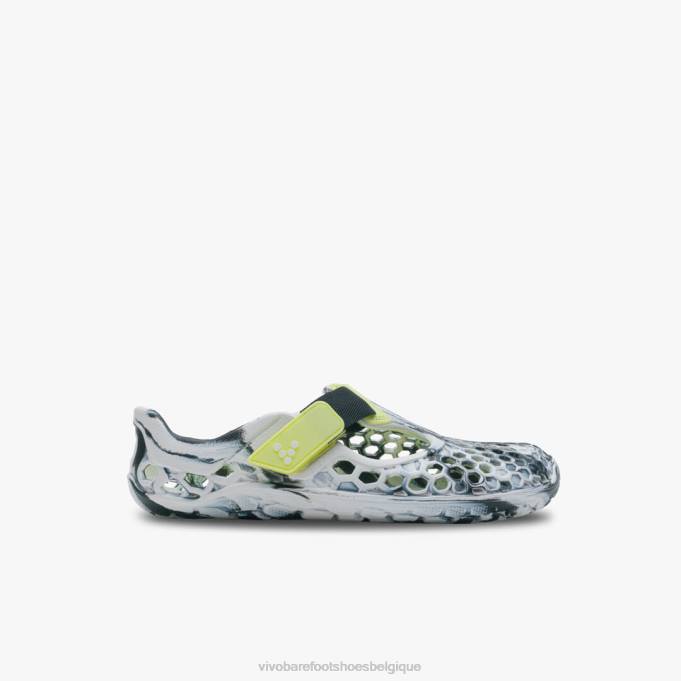 Vivobarefoot enfants ultra bloom enfants B0X2197 blanc obsidienne