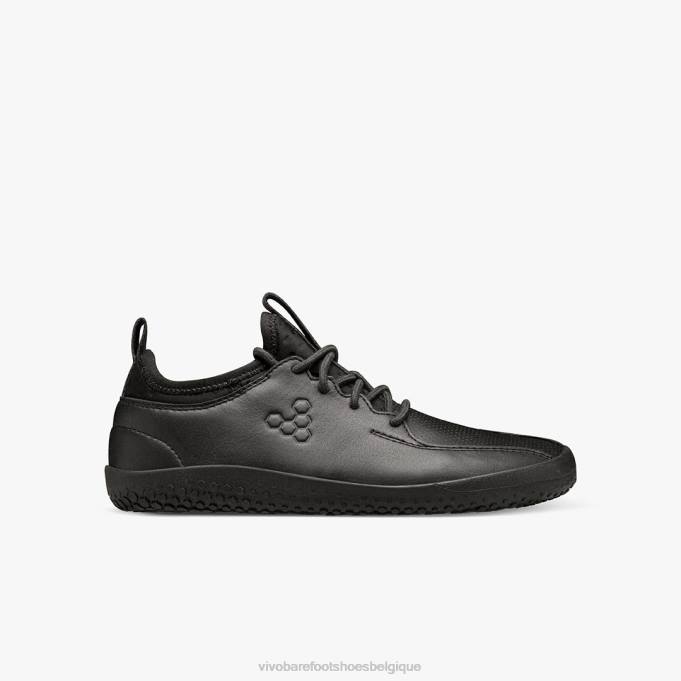 Vivobarefoot école primaire ii juniors enfants B0X2196 obsidienne