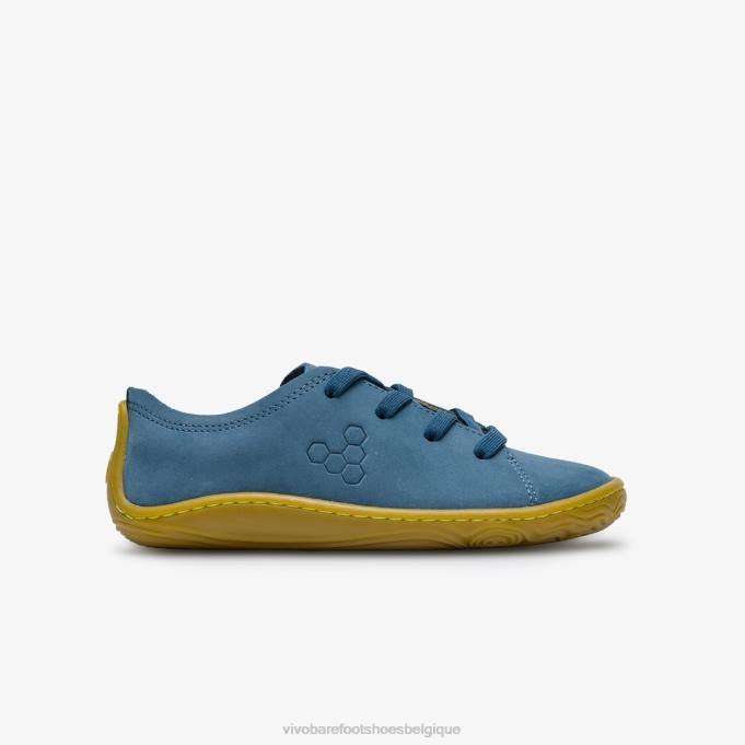 Vivobarefoot Addis Juniors enfants B0X2217 indigo