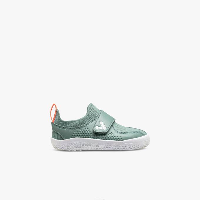 Vivobarefoot primus knit ii tout-petits enfants B0X2203 vert d'eau