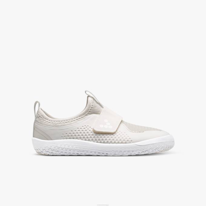 Vivobarefoot primus sport ii enfants enfants B0X2164 blanc brillant