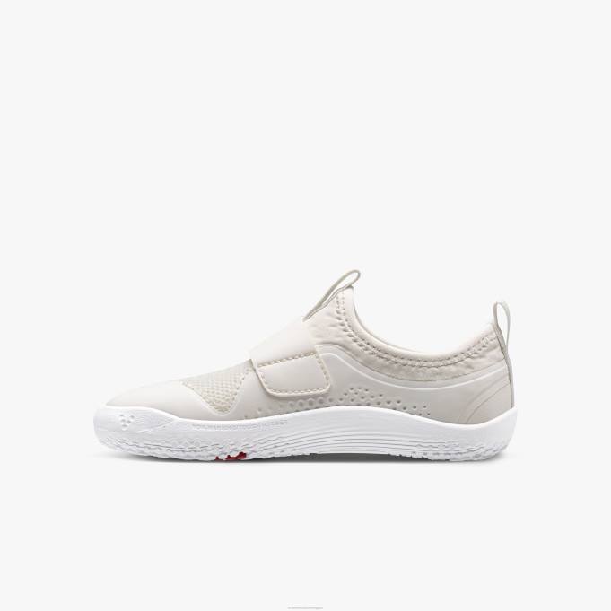 Vivobarefoot primus sport ii enfants enfants B0X2164 blanc brillant