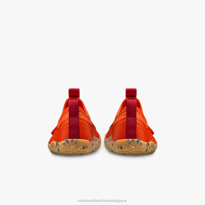 Vivobarefoot primus sport ii enfants enfants B0X2165 ibis écarlate