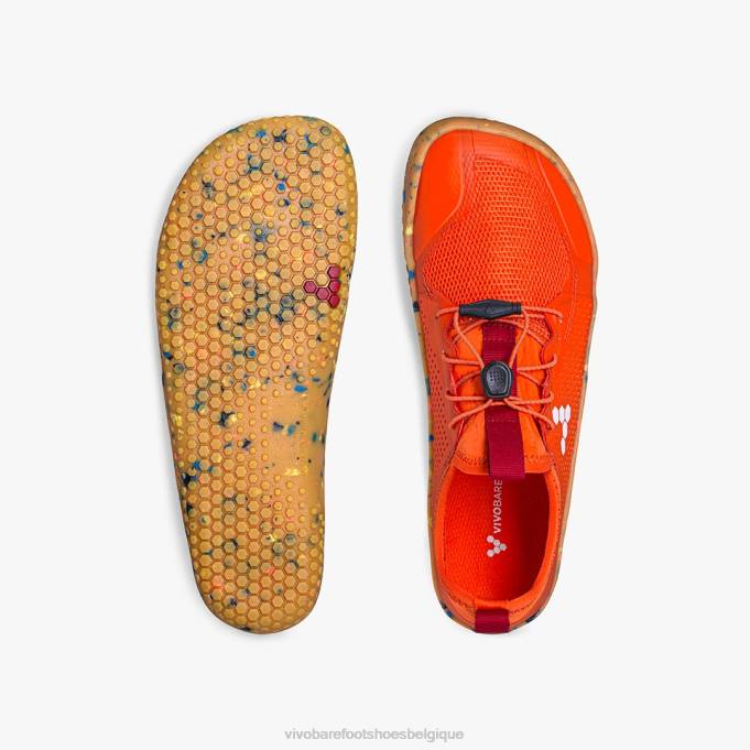 Vivobarefoot primus sport ii juniors enfants B0X2171 ibis écarlate