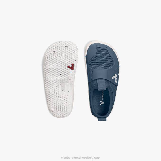 Vivobarefoot primus sport ii tout-petits enfants B0X2158 indigo