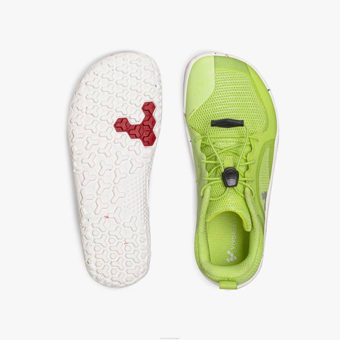 Vivobarefoot primus trail ii fg enfants enfants B0X2176 citron vert ensoleillé