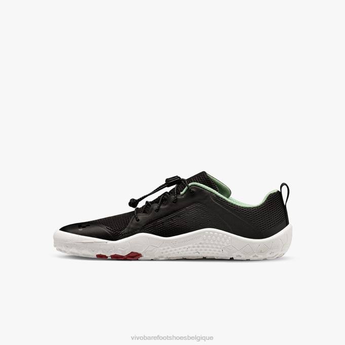 Vivobarefoot primus trail ii fg juniors enfants B0X2177 obsidienne