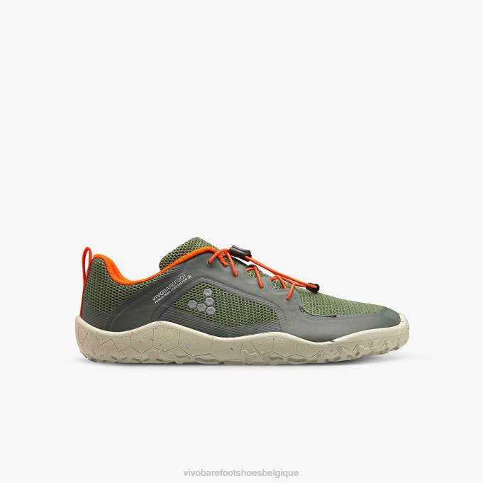 Vivobarefoot primus trail ii fg juniors enfants B0X2178 vert botanique