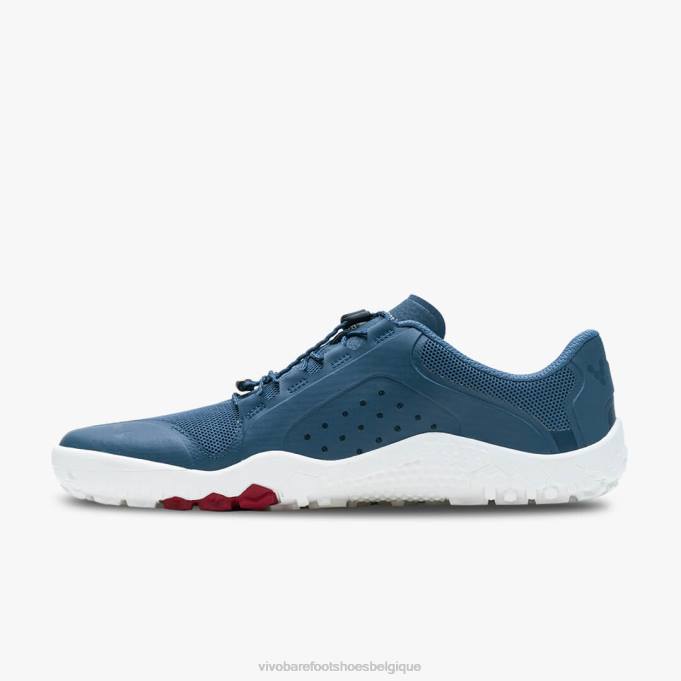 Vivobarefoot primus trail ii fg femmes femmes B0X2115 mer profonde bleu-blanc
