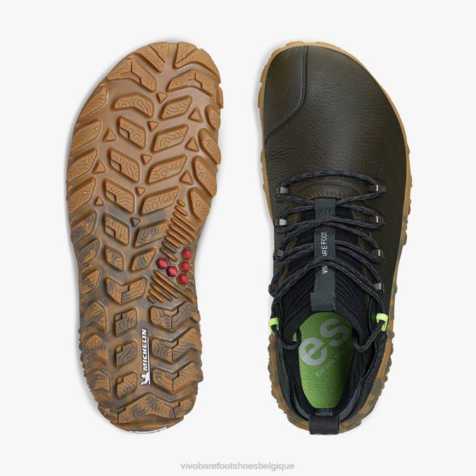 Vivobarefoot magna forêt esc hommes Hommes B0X277 chaux des fougères