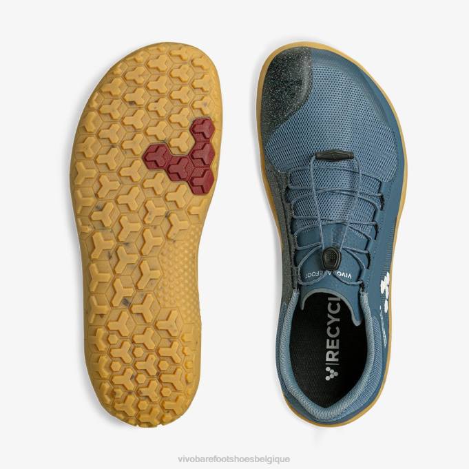 Vivobarefoot primus trail ii fg hommes Hommes B0X231 bleu de la mer profonde