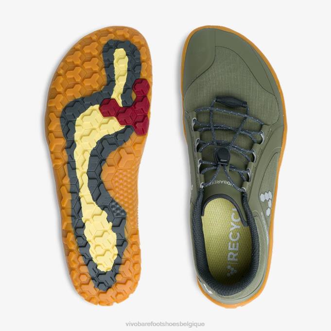 Vivobarefoot primus trail ii tous temps fg hommes Hommes B0X269 vert botanique