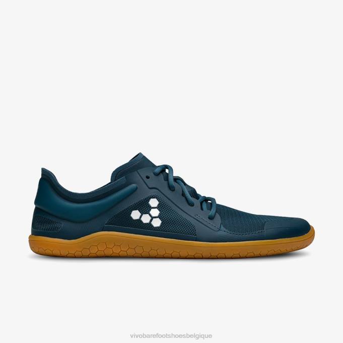 Vivobarefoot primus lite iii hommes Hommes B0X25 bleu de la mer profonde