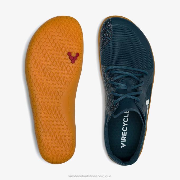 Vivobarefoot primus lite iii hommes Hommes B0X25 bleu de la mer profonde