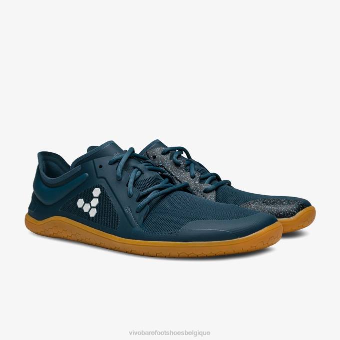 Vivobarefoot primus lite iii hommes Hommes B0X25 bleu de la mer profonde