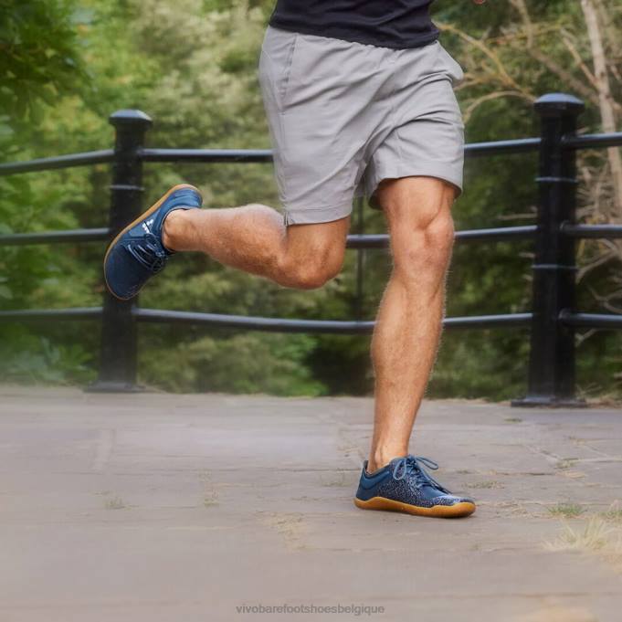 Vivobarefoot primus lite iii hommes Hommes B0X25 bleu de la mer profonde