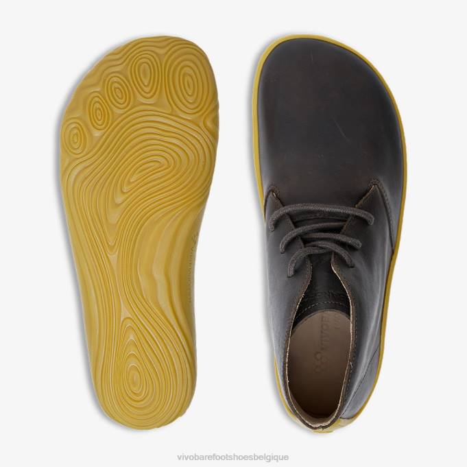 Vivobarefoot les hommes du désert d\'addis Hommes B0X245 brun
